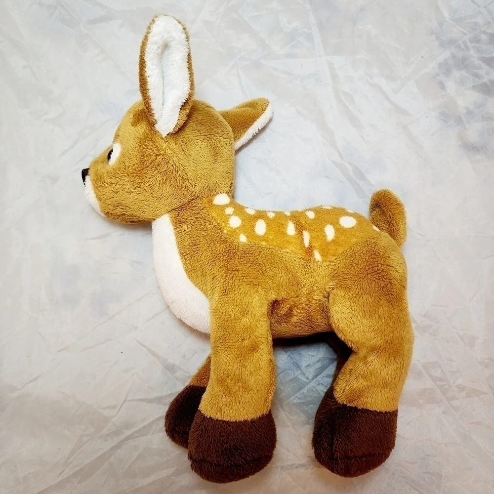 Ganz Webkins Baby Deer Spotted Brown Fawn Plush Stuffed Animal No Code Soft Toy